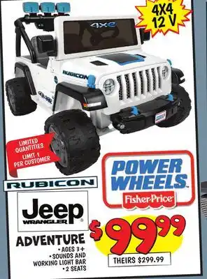 Ollie's 4X4 ADVENTURE offer