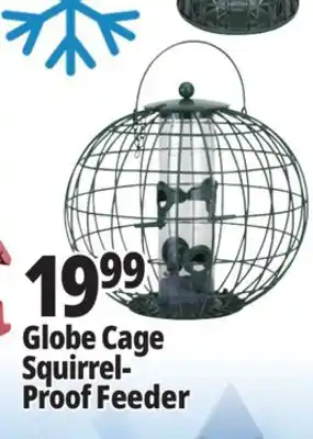 Ocean State Job Lot Yankee Trader Globe Cage Squirrel Proof Bird Feeder offer