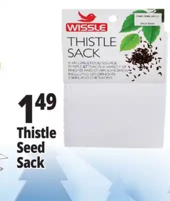 Ocean State Job Lot Wissle Thistle Sack Bird Feeder offer