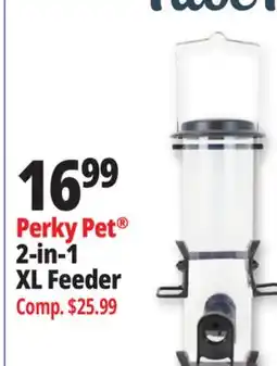 Ocean State Job Lot Perky-Pet 2-In-1 XL Bird Feeder offer