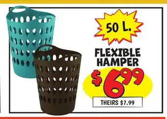 Ollie's FLEXIBLE HAMPER offer