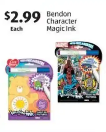 Aldi Bendon Character Magic Ink offer