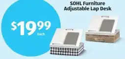 Aldi SOHL Furniture Adjustable Lap Desk offer