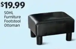 Aldi SOHL Furniture Footstool Ottoman offer