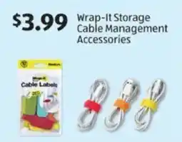 Aldi Wrap-It Storage Cable Management Accessories offer