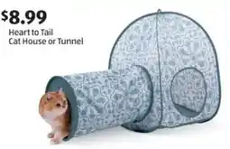 Aldi Heart to Tail Cat House or Tunnel offer