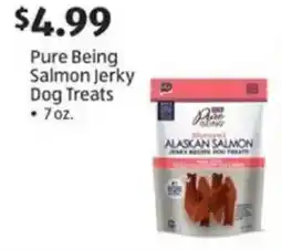 Aldi Pure Being Salmon Jerky Dog Treats offer