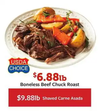 Fareway Boneless Beef Chuck Roast offer