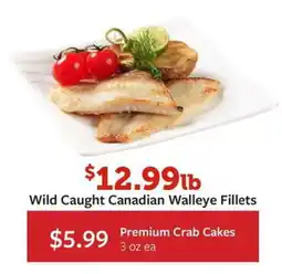 Fareway Wild Caught Canadian Walleye Fillets offer