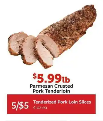 Fareway Parmesan Crusted Pork Tenderloin offer