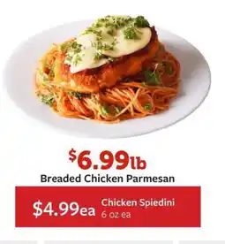 Fareway Breaded Chicken Parmesan offer