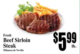 Baja Ranch Beef Sirloin Steak offer