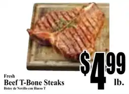 Baja Ranch Fresh Beef T-Bone Steaks offer