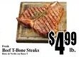 Baja Ranch Fresh Beef T-Bone Steaks offer