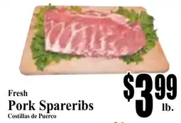 Baja Ranch Fresh Pork Spareribs offer