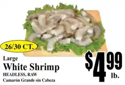 Baja Ranch Large White Shrimp offer