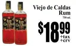 Baja Ranch Viejo de Caldas Rum offer