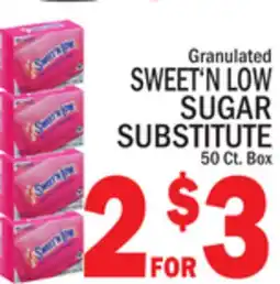 C Town SWEET'N LOW SUGAR SUBSTITUTE offer