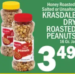 C Town KRASDALE DRY ROASTED PEANUTS offer