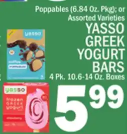 C Town YASSO GREEK YOGURT BARS offer