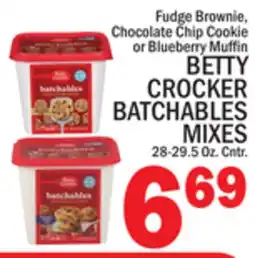 C Town BETTY CROCKER BATCHABLES MIXES offer