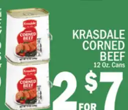 C Town KRASDALE CORNED BEEF offer