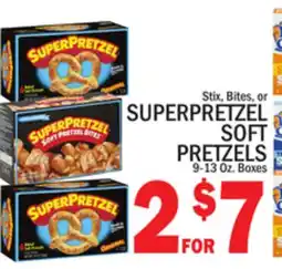 C Town SUPERPRETZEL SOFT PRETZELS offer