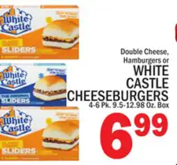 C Town WHITE CASTLE CHEESEBURGERS offer