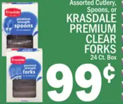 C Town KRASDALE PREMIUM CLEAR FORKS offer