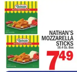 C Town NATHAN'S MOZZARELLA STICKS offer