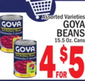 C Town GOYA BEANS offer