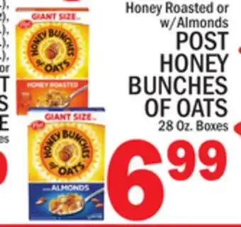 C Town POST HONEY BUNCHES OF OATS offer