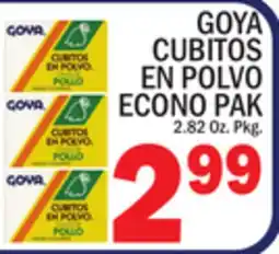 C Town GOYA CUBITOS EN POLVO ECONO PAK offer