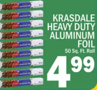 C Town KRASDALE HEAVY DUTY ALUMINUM FOIL offer