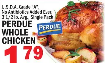 C Town PERDUE WHOLE CHICKEN offer