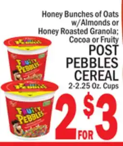 C Town POST PEBBLES CEREAL offer