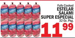 C Town ESTELAR SALAMI SUPER ESPECIAL offer