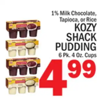 C Town KOZY SHACK PUDDING offer