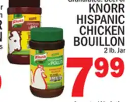 C Town KNORR HISPANIC CHICKEN BOUILLON offer