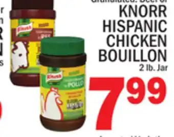 C Town KNORR HISPANIC CHICKEN BOUILLON offer