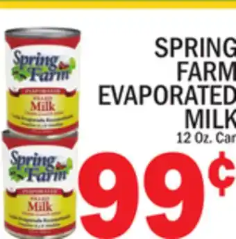 C Town SPRING FARM EVAPORATED MILK offer