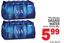 C Town DASANI WATER offer