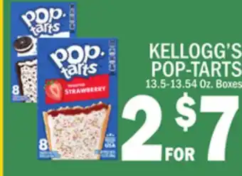 C Town KELLOGG'S POP-TARTS offer