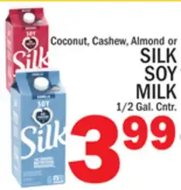 C Town SILK SOY MILK offer