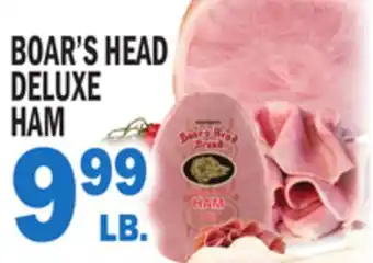 C Town BOAR'S HEAD DELUXE DELUXE HAM offer