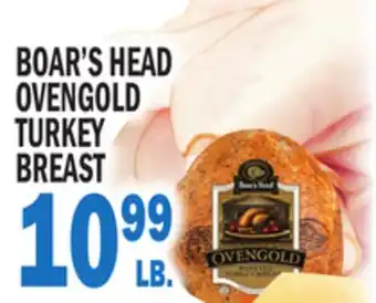 C Town BOAR'S HEAD OVENGOLD TURKEY BREAST offer