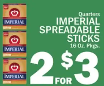 C Town IMPERIAL SPREADABLE STICKS offer