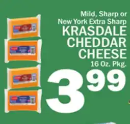 C Town KRASDALE CHEDDAR CHEESE offer