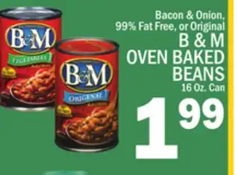 C Town B & M OVEN BAKED BEANS offer