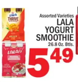 C Town LALA YOGURT SMOOTHIE offer